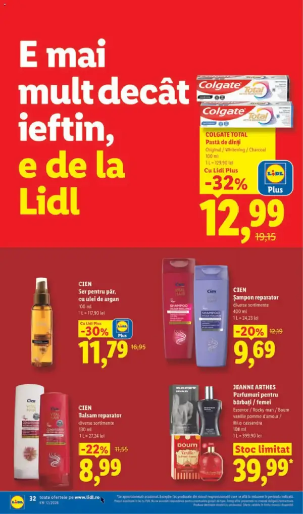 Cataloage Catalog Lidl online: Ofertă actuală din 16.03.2026 - 16-03-2026 - 22-03-2026.