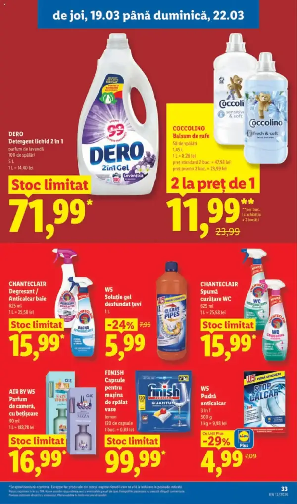 Cataloage Catalog Lidl online: Ofertă actuală din 16.03.2026 - 16-03-2026 - 22-03-2026.