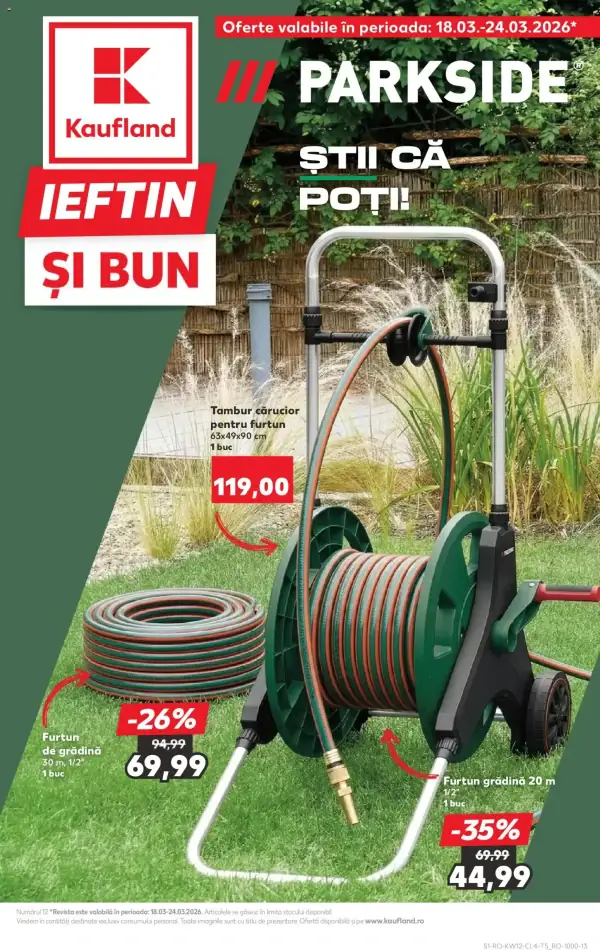 Cataloage Kaufland: Ofertă actuală din 18.03.2026 - 18-03-2026 - 24-03-2026.