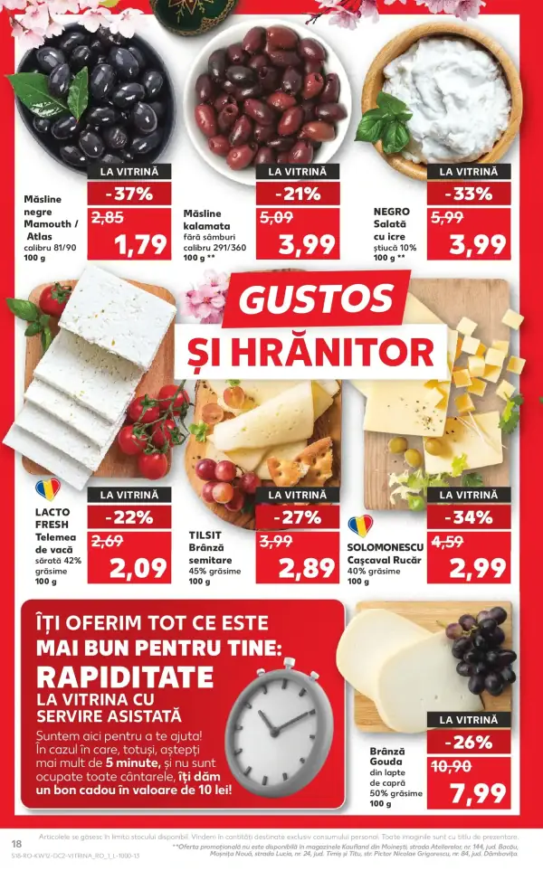 Cataloage Kaufland Domnesti: Ofertă actuală din 18.03.2026 - 18-03-2026 - 24-03-2026.