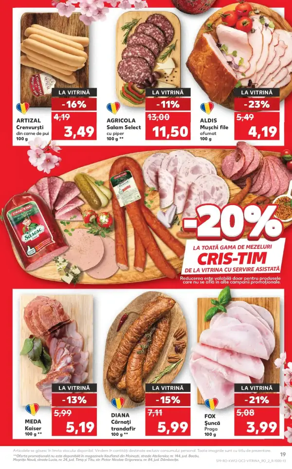 Cataloage Kaufland Domnesti: Ofertă actuală din 18.03.2026 - 18-03-2026 - 24-03-2026.
