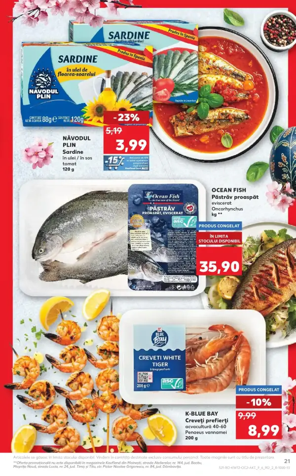 Cataloage Kaufland Domnesti: Ofertă actuală din 18.03.2026 - 18-03-2026 - 24-03-2026.