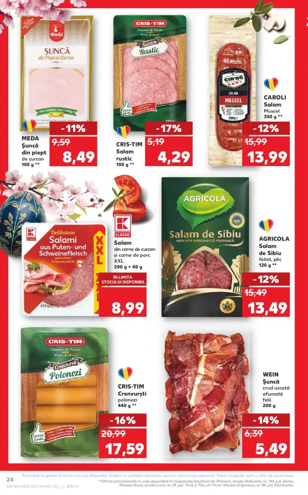 Cataloage Kaufland Domnesti: Ofertă actuală din 18.03.2026 - 18-03-2026 - 24-03-2026.