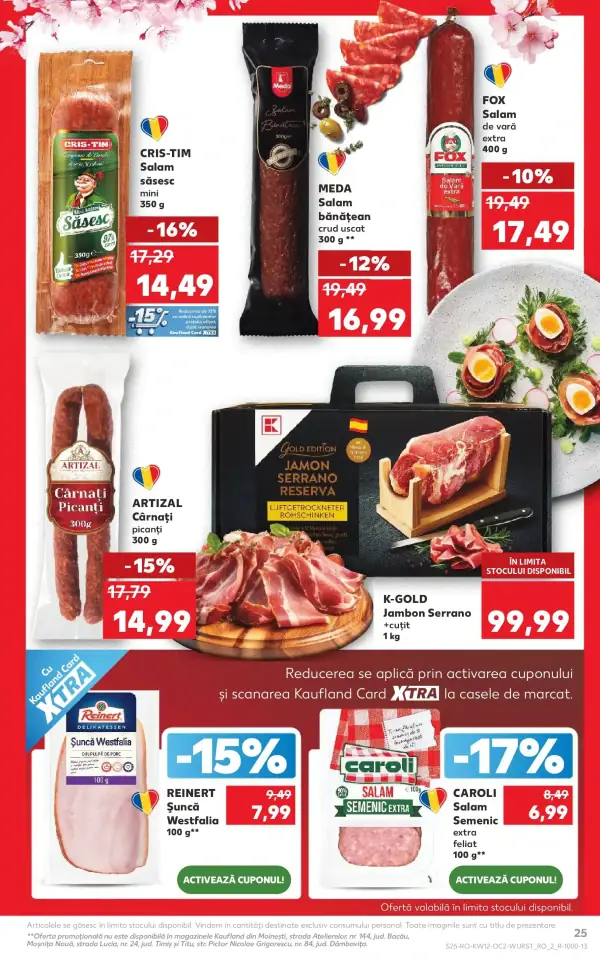 Cataloage Kaufland Domnesti: Ofertă actuală din 18.03.2026 - 18-03-2026 - 24-03-2026.