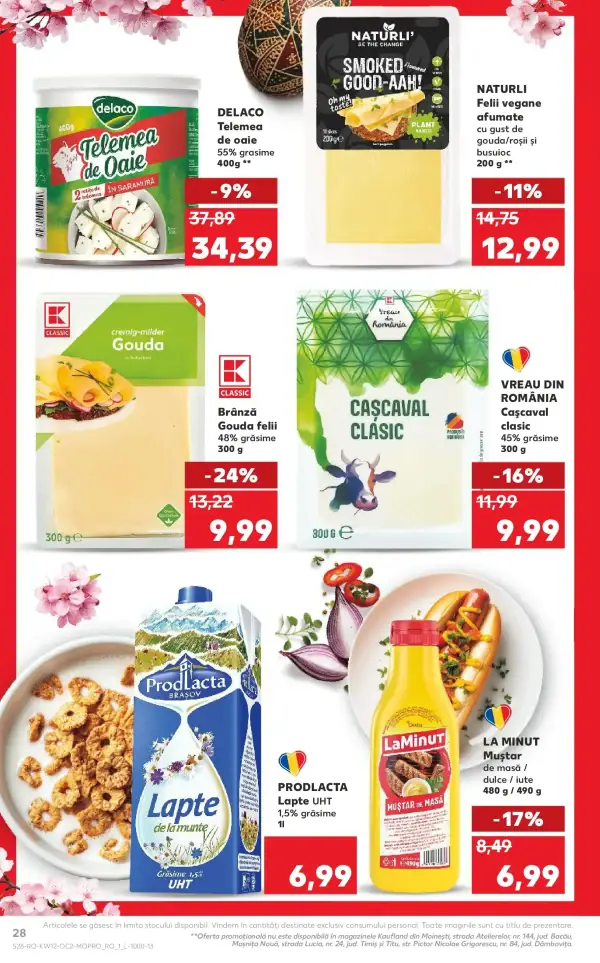 Cataloage Kaufland Domnesti: Ofertă actuală din 18.03.2026 - 18-03-2026 - 24-03-2026.