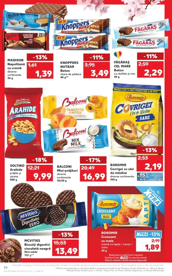 Cataloage Kaufland Domnesti: Ofertă actuală din 18.03.2026 - 18-03-2026 - 24-03-2026.