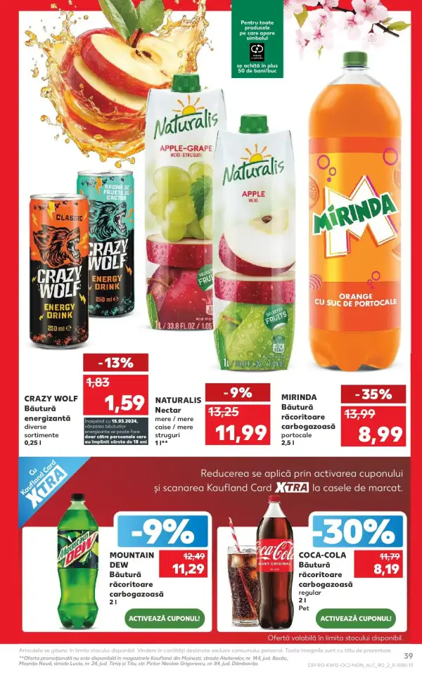 Cataloage Kaufland Domnesti: Ofertă actuală din 18.03.2026 - 18-03-2026 - 24-03-2026.