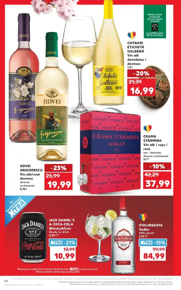 Cataloage Kaufland Domnesti: Ofertă actuală din 18.03.2026 - 18-03-2026 - 24-03-2026.