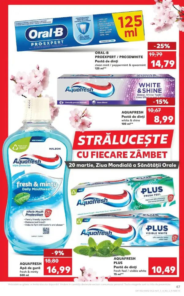 Cataloage Kaufland Domnesti: Ofertă actuală din 18.03.2026 - 18-03-2026 - 24-03-2026.