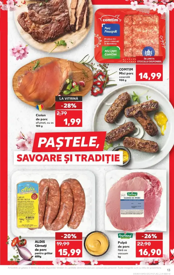Cataloage Kaufland Catalog: Ofertă actuală din 18.03.2026 - 18-03-2026 - 24-03-2026.