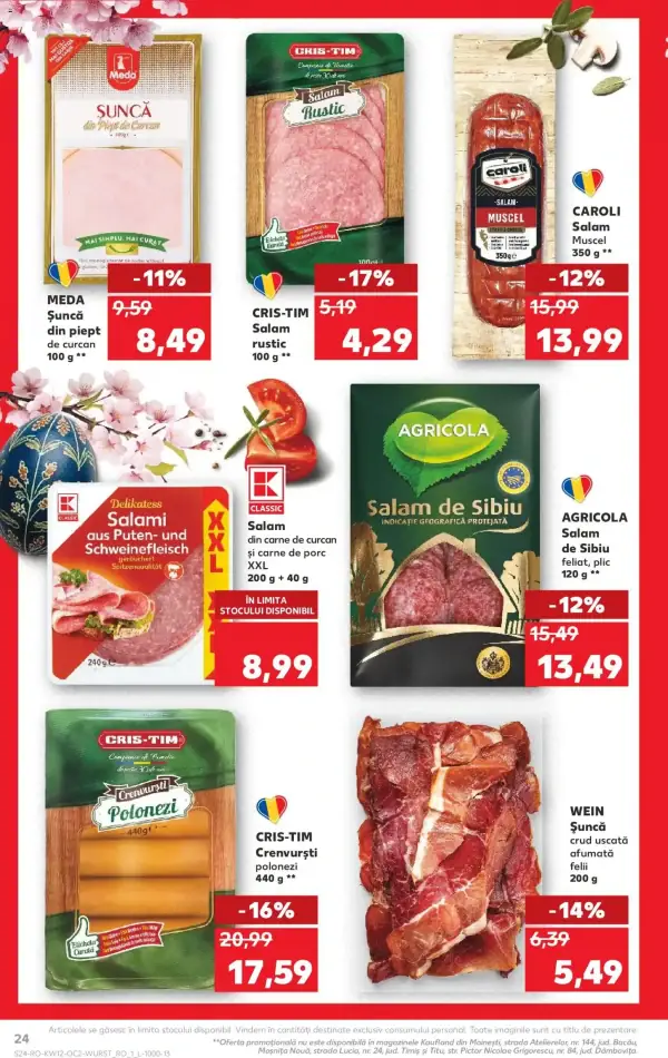 Cataloage Kaufland Catalog: Ofertă actuală din 18.03.2026 - 18-03-2026 - 24-03-2026.