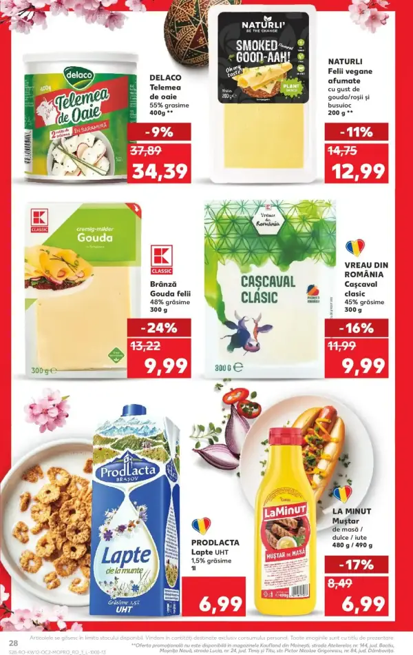 Cataloage Kaufland Catalog: Ofertă actuală din 18.03.2026 - 18-03-2026 - 24-03-2026.