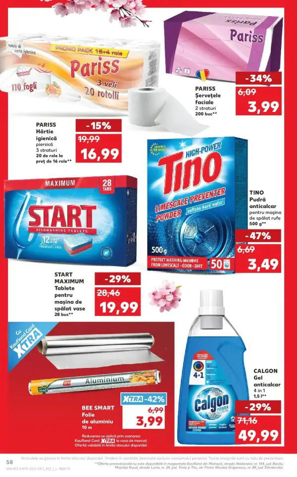 Cataloage Kaufland Domnesti: Ofertă actuală din 18.03.2026 - 18-03-2026 - 24-03-2026.