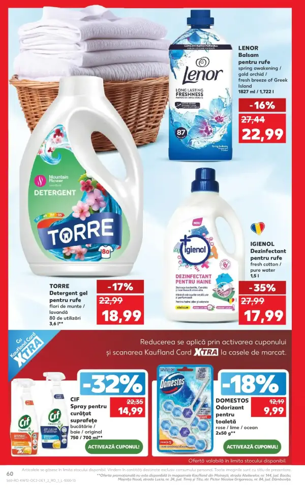Cataloage Kaufland Domnesti: Ofertă actuală din 18.03.2026 - 18-03-2026 - 24-03-2026.