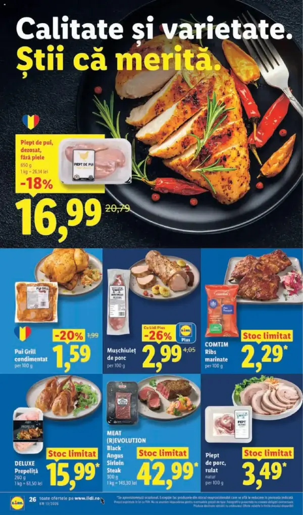 Cataloage Catalog Lidl online: Ofertă actuală din 23.03.2026 - 23-03-2026 - 29-03-2026.