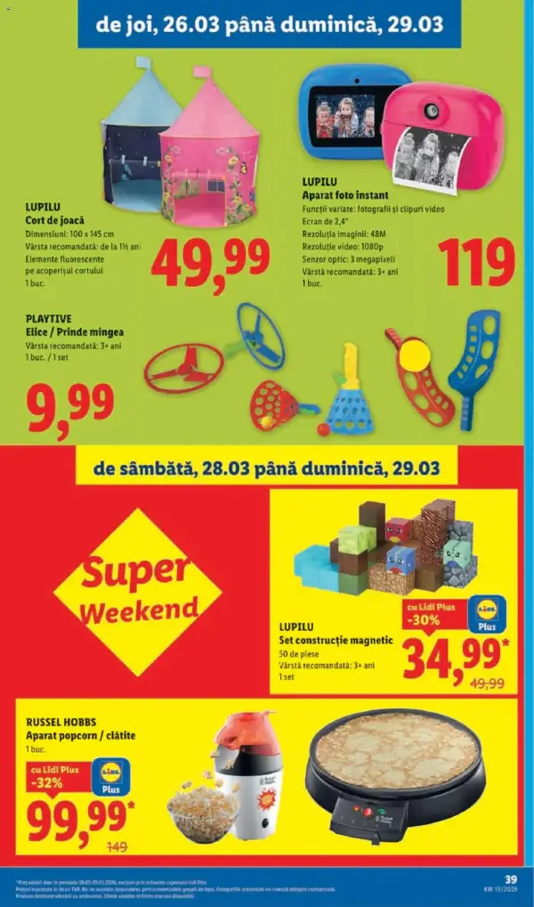 Cataloage Catalog Lidl online: Ofertă actuală din 23.03.2026 - 23-03-2026 - 29-03-2026.