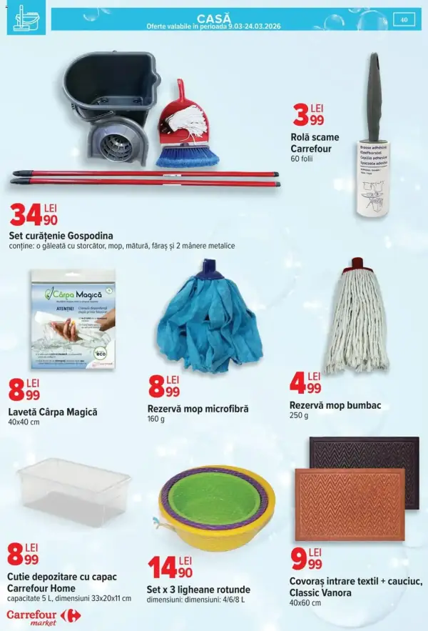 Cataloage Catalog Carrefour: Ofertă actuală din 18.03.2026 - 18-03-2026 - 24-03-2026.
