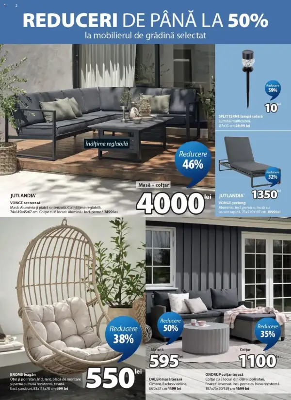 Cataloage Catalog JYSK Romania: Ofertă actuală din 19.03.2026 - 19-03-2026 - 24-03-2026.