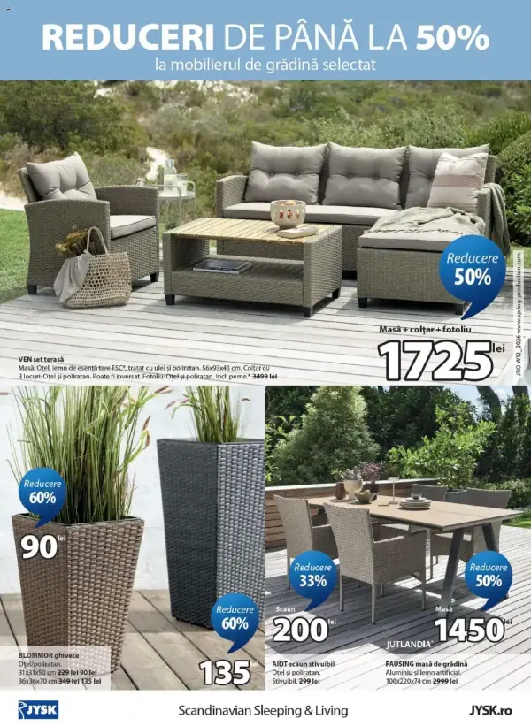 Cataloage Catalog JYSK Romania: Ofertă actuală din 19.03.2026 - 19-03-2026 - 24-03-2026.