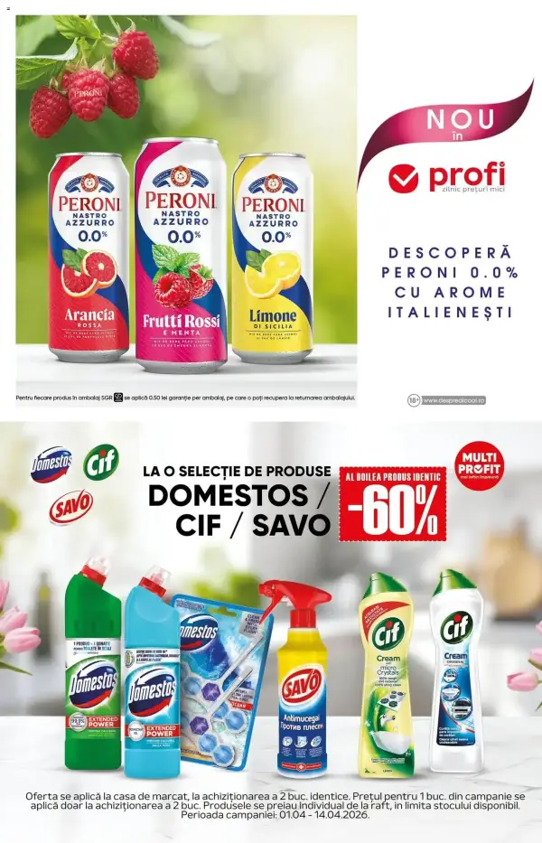 Cataloage Catalog Profi nou: Ofertă actuală din 01.04.2026 - 01-04-2026 - 21-04-2026.