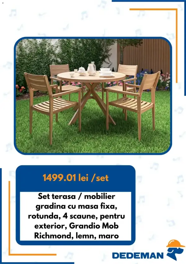 Cataloage Catalog Dedeman: Ofertă actuală din 01.04.2026 - 01-04-2026 - 30-04-2026.