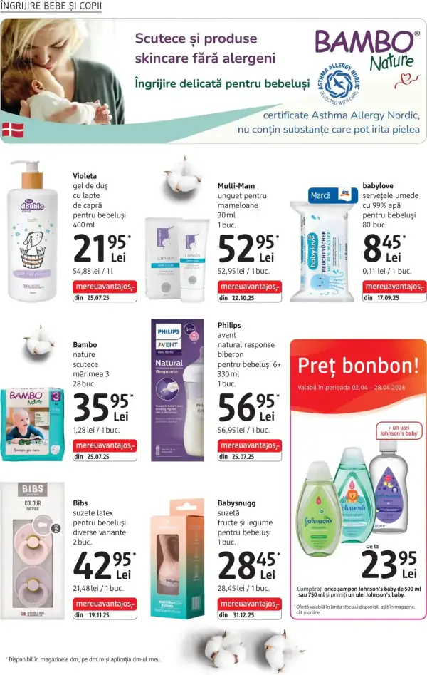 Cataloage Catalog DM drogerie markt: Ofertă actuală din 02.04.2026 - 02-04-2026 - 28-04-2026.