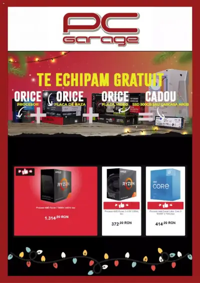 PC garage: Ofertă actuală din 12.12.2022