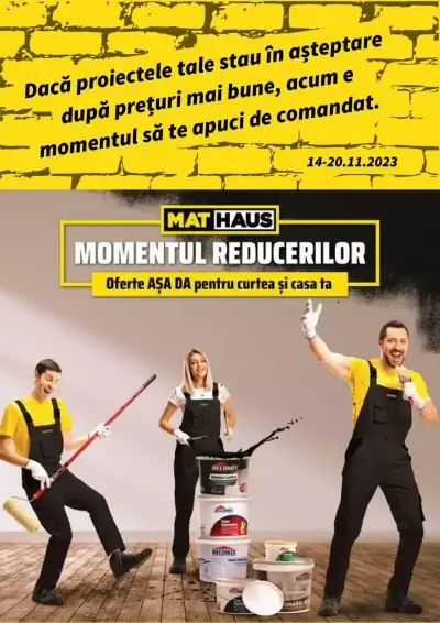MatHaus: Ofertă actuală din 14.11.2023