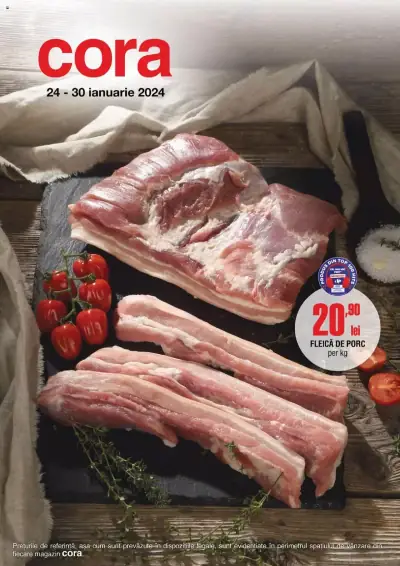Cora: Ofertă actuală din 24.01.2024