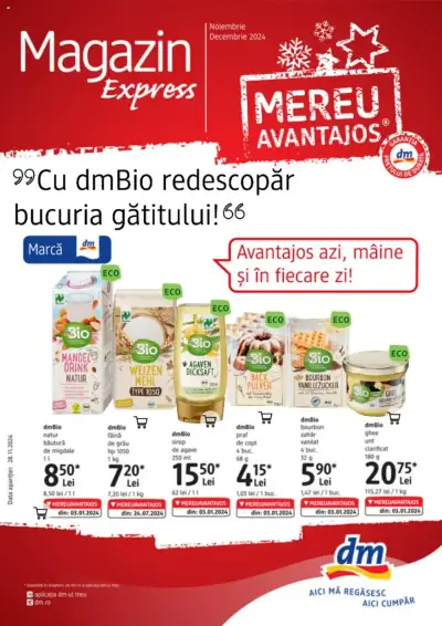 dm Drogerie Markt: Ofertă actuală din 28.11.2024 - 28.11. 24.12. oferte