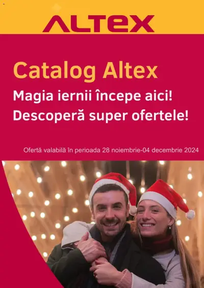 Altex: Ofertă actuală din 28.11.2024 - 28.11. 04.12. oferte