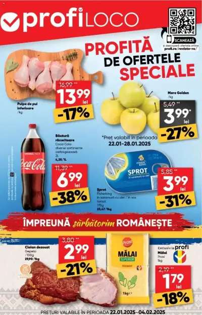 Profi: Ofertă actuală din 22.01.2025 - Oferte "Revista Loco"