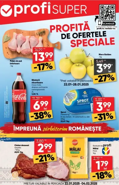 Profi: Ofertă actuală din 22.01.2025 - Oferte "Revista Super"