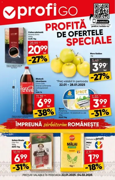 Profi: Ofertă actuală din 22.01.2025 - Oferte "Revista Go"