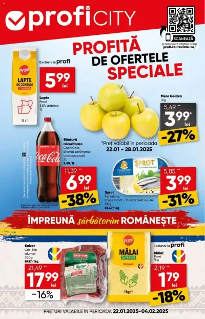 Profi: Ofertă actuală din 22.01.2025 - Oferte "Revista City nou"