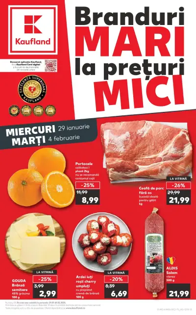 Kaufland: Ofertă actuală din 29.01.2025 - Revista "Deva"