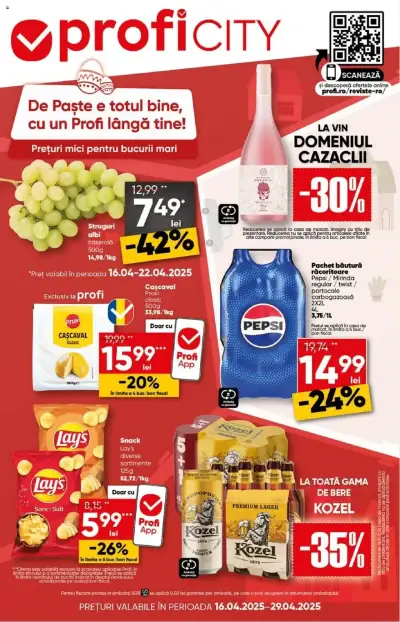 Profi: Ofertă actuală din 16.04.2025 - Oferte "Revista Profi City"