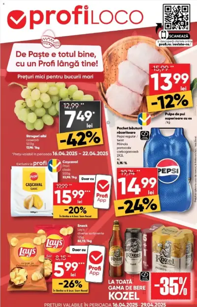 Profi: Ofertă actuală din 16.04.2025 - Oferte "Revista Loco nou"