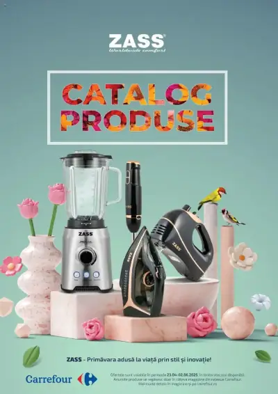 Carrefour: Ofertă actuală din 23.04.2025 - "Catalog Zass"