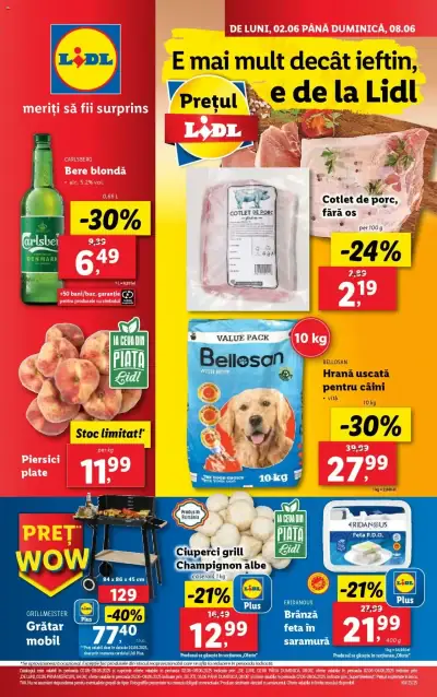 Lidl: Ofertă actuală din 02.06.2025 - Oferta produse