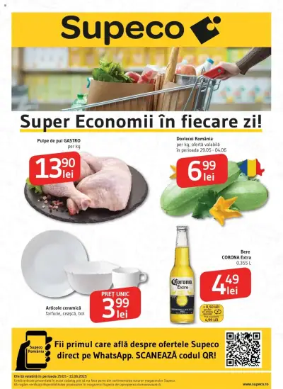 Supeco: Ofertă actuală din 29.05.2025