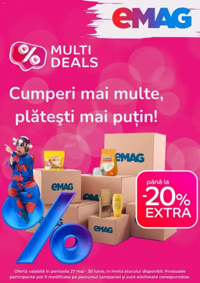 eMAG: Ofertă actuală din 27.05.2025