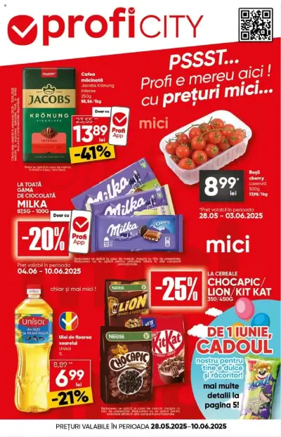 Profi: Ofertă actuală din 28.05.2025 - Oferte "Revista City nou"