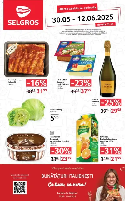 Selgros: Ofertă actuală din 30.05.2025 - Food
