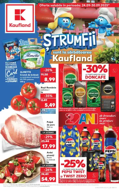 Kaufland: Ofertă actuală din 24.09.2025 - Pitești 24.09.2025 Revista si Oferta
