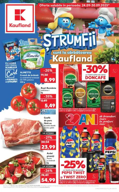 Kaufland: Ofertă actuală din 24.09.2025 - Arad 24.09.2025 Revista si Oferta