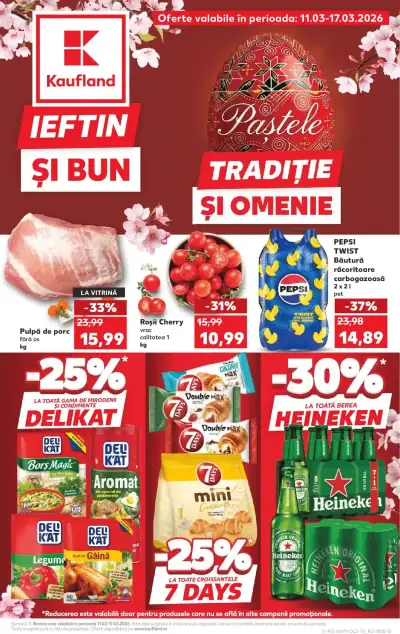 Kaufland Catalog: Ofertă actuală din 11.03.2026