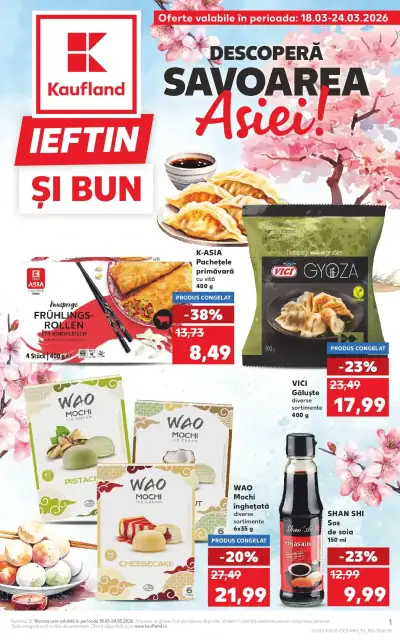 Kaufland Catalog Tematic: Ofertă actuală din 18.03.2026