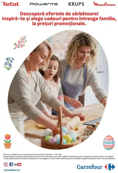 Catalog Carrefour: Ofertă actuală din 23.03.2026