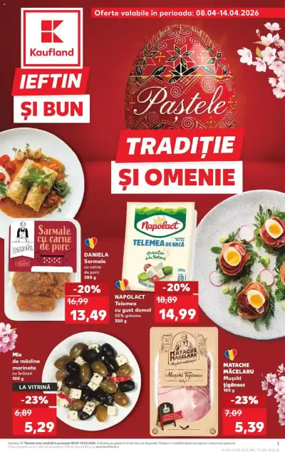 Kaufland Catalog Tematic: Ofertă actuală din 08.04.2026